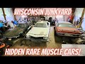 Barn finds  rare muscle cars hiding in wisconsin barn