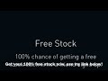 #FreeStock Get Yours Now! How to Invest in the Stock Market!
