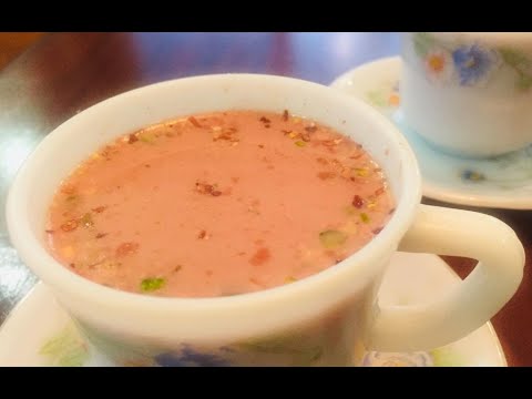 kashmiri-chai(pink-tea)-recipe|kashmiri-chai-recipe-in-urdu|-how-to-make-kashmiri-tea