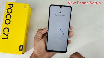 Poco c71 setup kaise kare || New phone setup in poco c71 || How to setup in poco c71