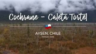 Carretera austral sur. De Cochrane a Caleta Tortel pasando por el glaciar Calluqueo. Chile 2018