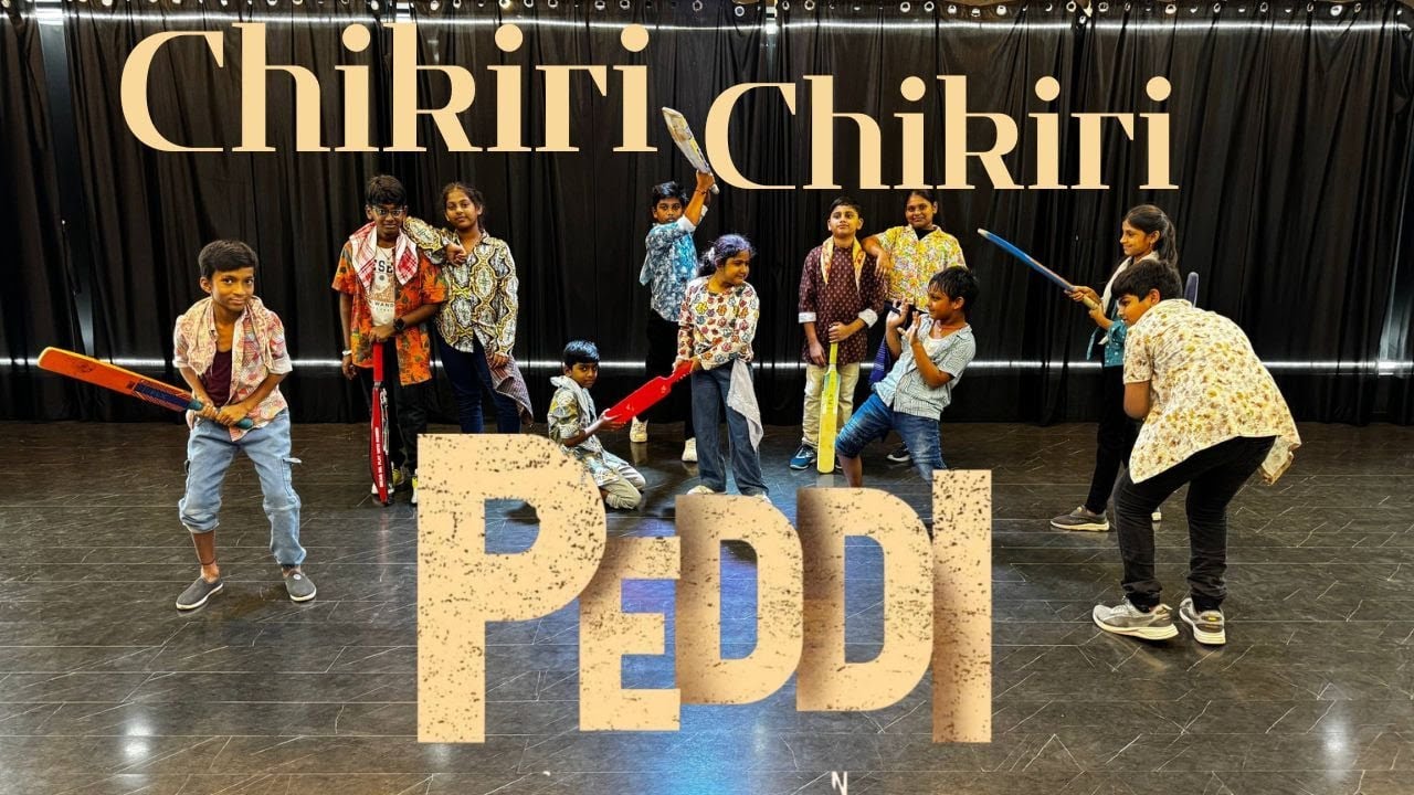 CHIKIRI CHIKIRI DANCE COVER | Peddi | Ram Charan | Janhvi | Bachi Babu | N Dance and Fitness Studio