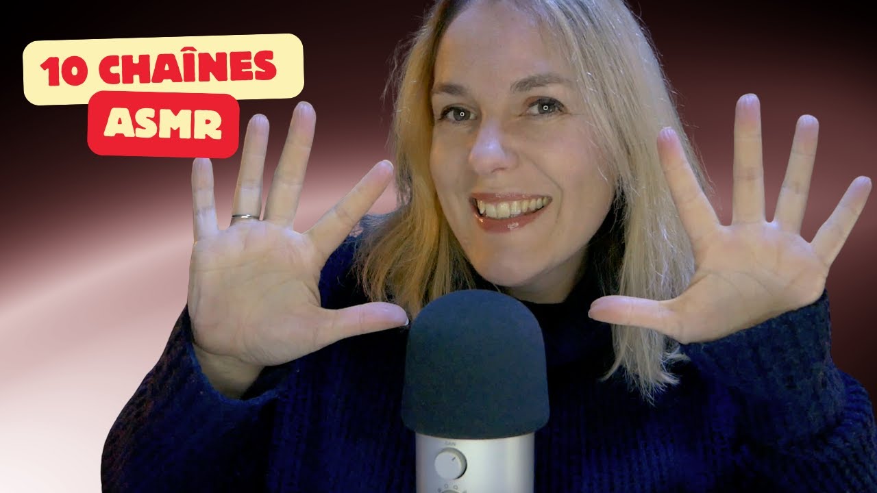 ASMR FR ❤️ 10 chaînes ASMR de moins de 10K à découvrir ABSOLUMENT !