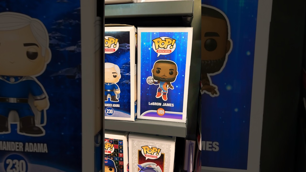 FUNKO POP 🔥🔥🔥 LEBRON KING 👑 JAMES SPACE JAM