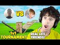 I Hosted a 1v1 Tournament In Fortnite With IRL’s Only... (Real Life Friends)