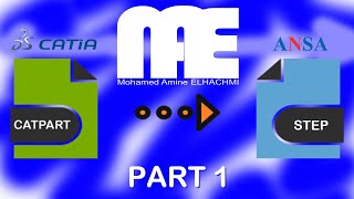 ANSA Training | Solid Mesh Part 01 - How to Make ANSA file (Arabic)