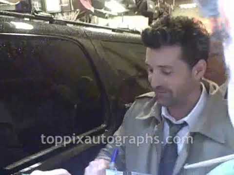 Patrick Dempsey - Signing Autographs at "Live with...