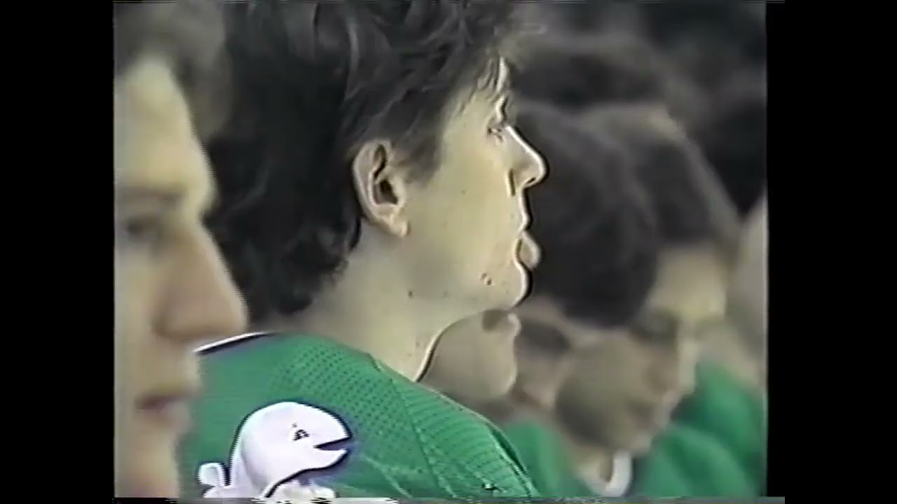 NHL 1984 HARTFORD WHALERS AT EDMONTON OILERS