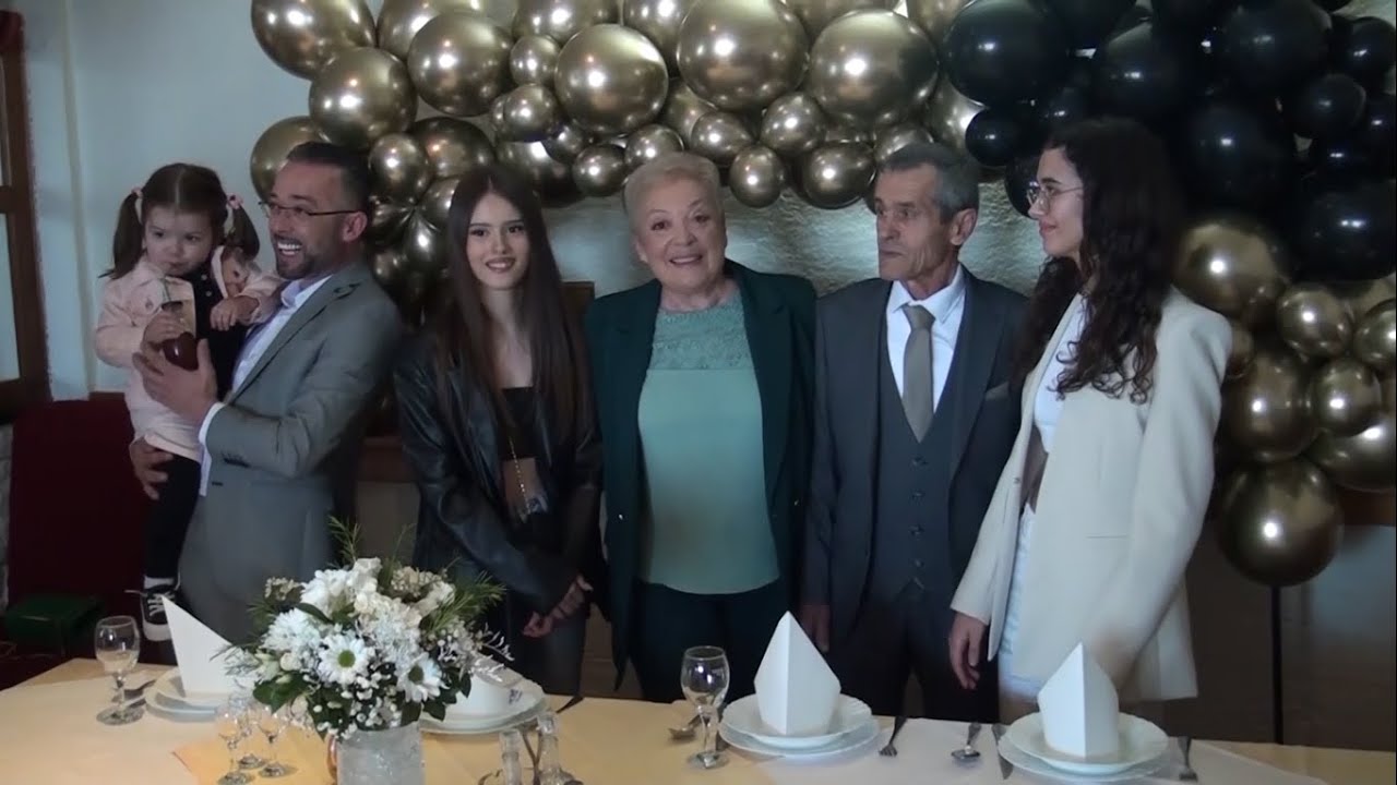 Prijedor: Marija i Rade Jeftić proslavili “zlatni pir”- 50 godina braka – Početak dana TV K3