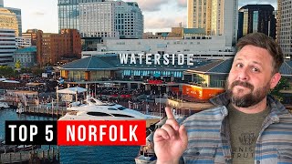 Top 5 FUN THINGS to DO in Norfolk Virginia | Living in Norfolk Guide for 2021