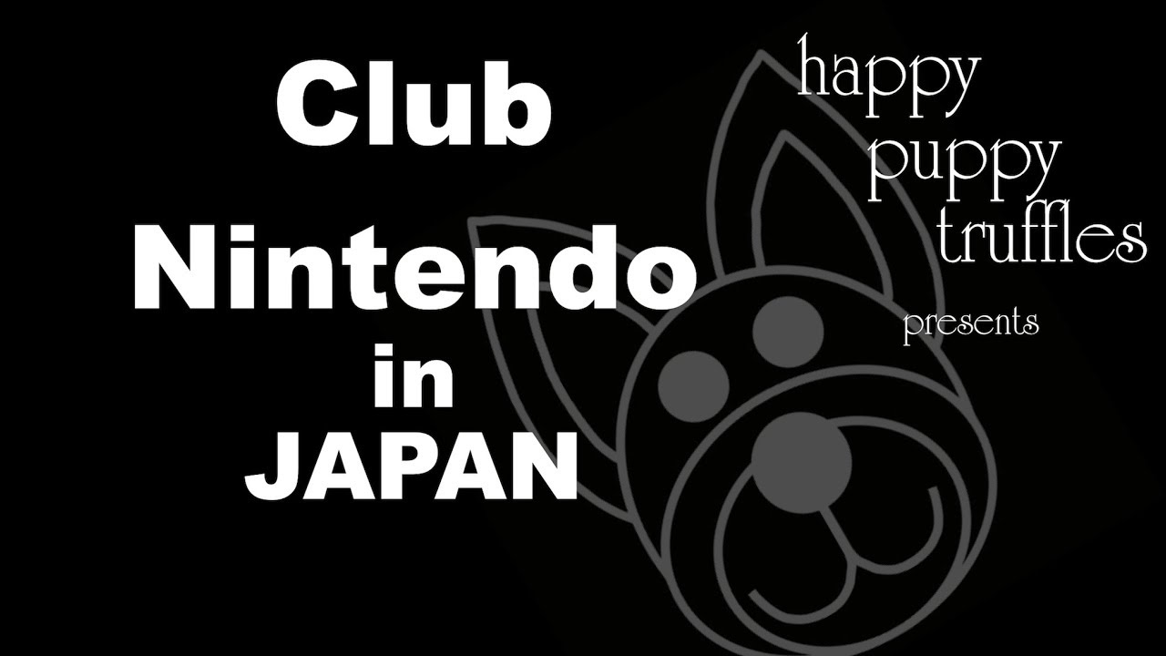 Club Nintendo in Japan Japanese VLOG YouTube