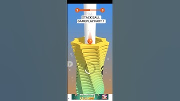 STACK BALL GAMEPLAY PART 1 #stackball #stackballgame #stackball3dgameplay #shorts #shortvideos