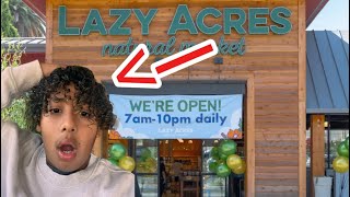 Details I went to Lazy Acres! News