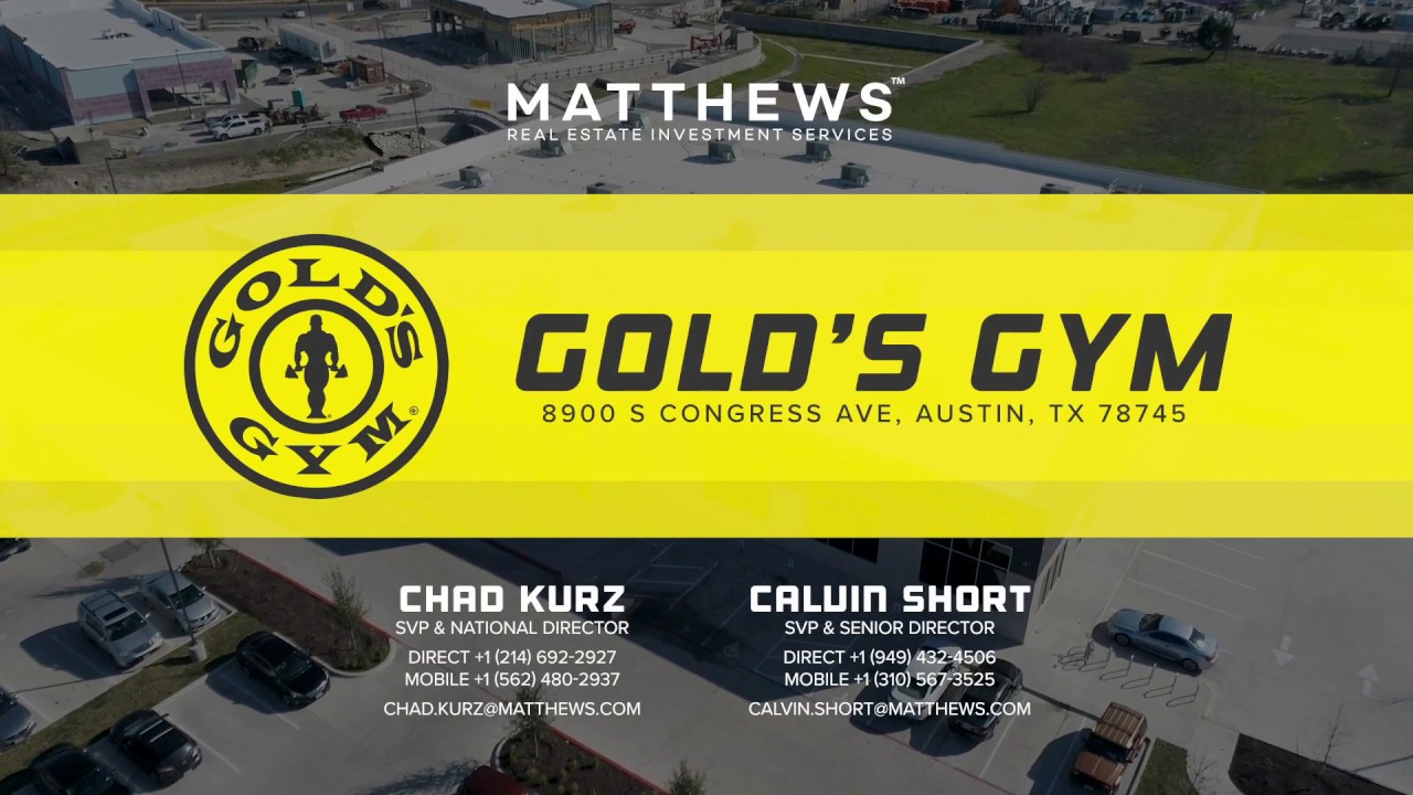Gold's Gym Austin, TX YouTube