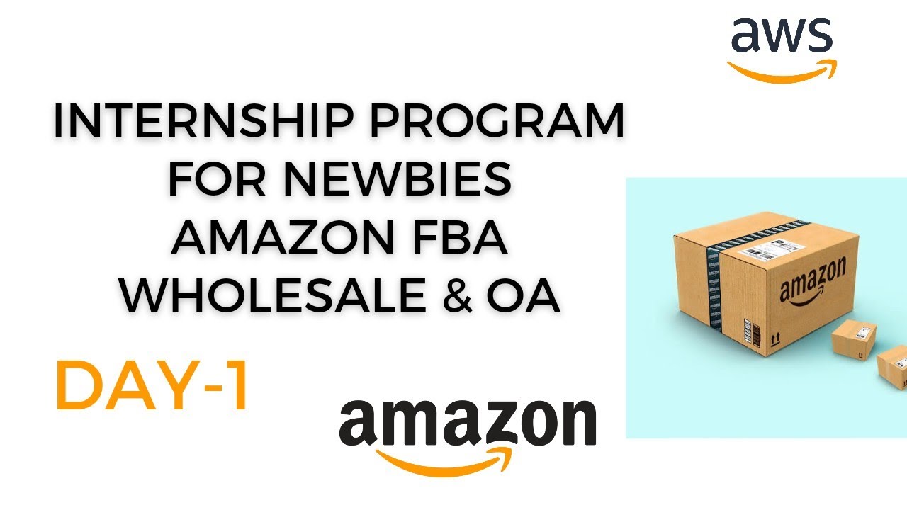 Amazon FBA Wholesale and Online Arbitrage | Internship program Session ...