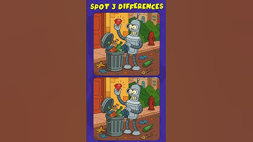 Find the differences #131 : Can You Spot All 3 !? (A Bit Tricky) #shorts #spotthedifference