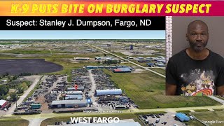 K-9 Puts Bite On West Fargo Burglary Suspect