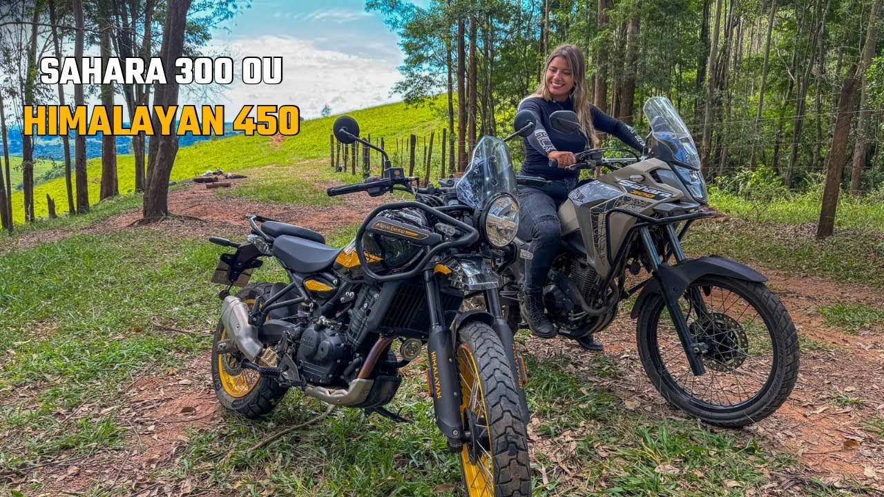 SAHARA 300 OU HIMALAYAN 450? 🤔