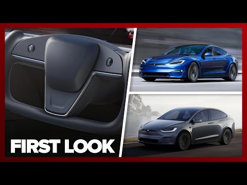 2021 Tesla Model S REFRESHED, Knight Rider steering wheel & 520 Mile Range