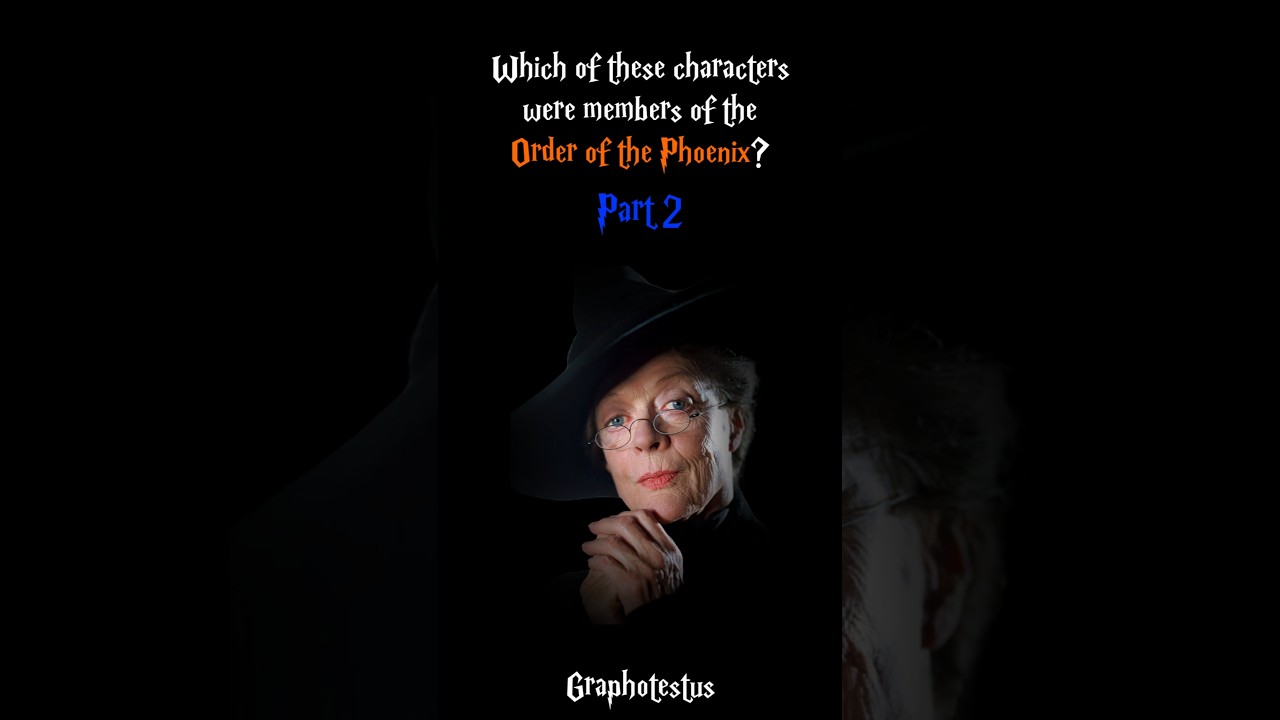 The Order of the Phoenix Quiz (Part 2) #shorts