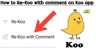 How to Re Koo with Comment on Koo app | Koo app may Re Koo kaisey Kare | Techno Logic | 2021 screenshot 2