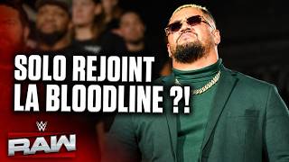 Solo back in the BLOODLINE A JOKE RAW RECAP AUGUST 10, 2026
