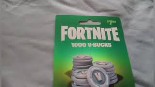 Free 1000 VBuck Give Away Tonight At 10:30 PM Est Time