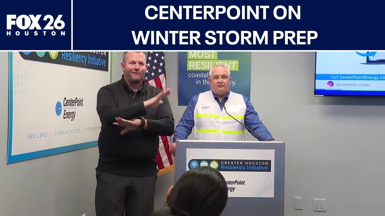 Houston winter storm: CenterPoint Energy press conference - YouTube