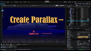 Smode 9.3 : How to create Parallax with 2D layers