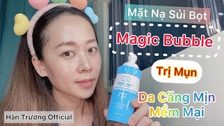 Mặt Nạ Sủi Bọt Ma Thuật – Baker7 Magic Bubble Essence Pack. Lớp Bọt Siêu Thần Thánh - Da Mịn Hết Mụn