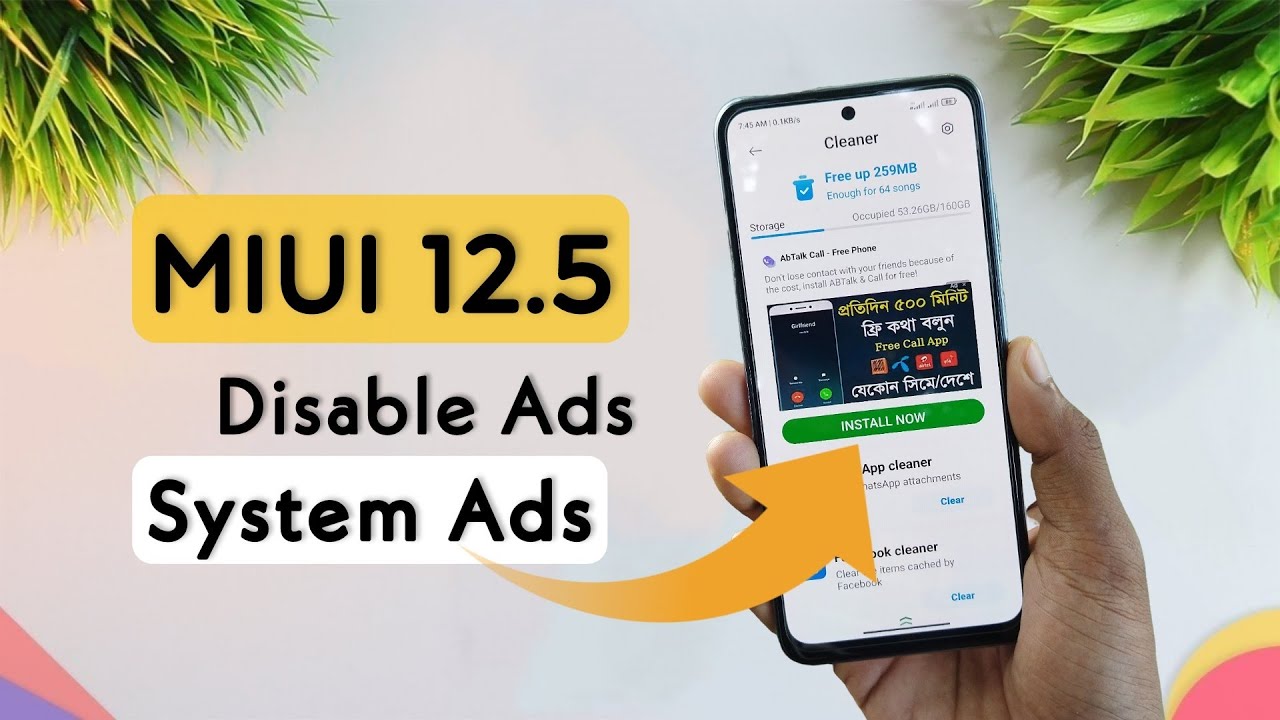 Disable Ads On MIUI 11/ 12/12.5 | No More System Ads