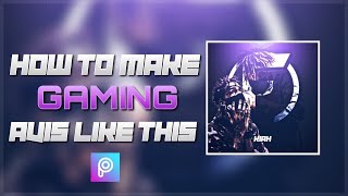 HOW TO MAKE GAMING AVIS/LOGOS ON IOS AND ANDROID USING PICSART