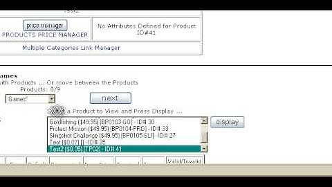 Zen Cart - Adding a New Product and Zip file