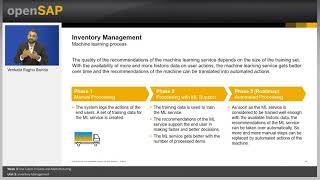 openSAP in 2018 - ML apps in Sales & Manufacturing screenshot 5