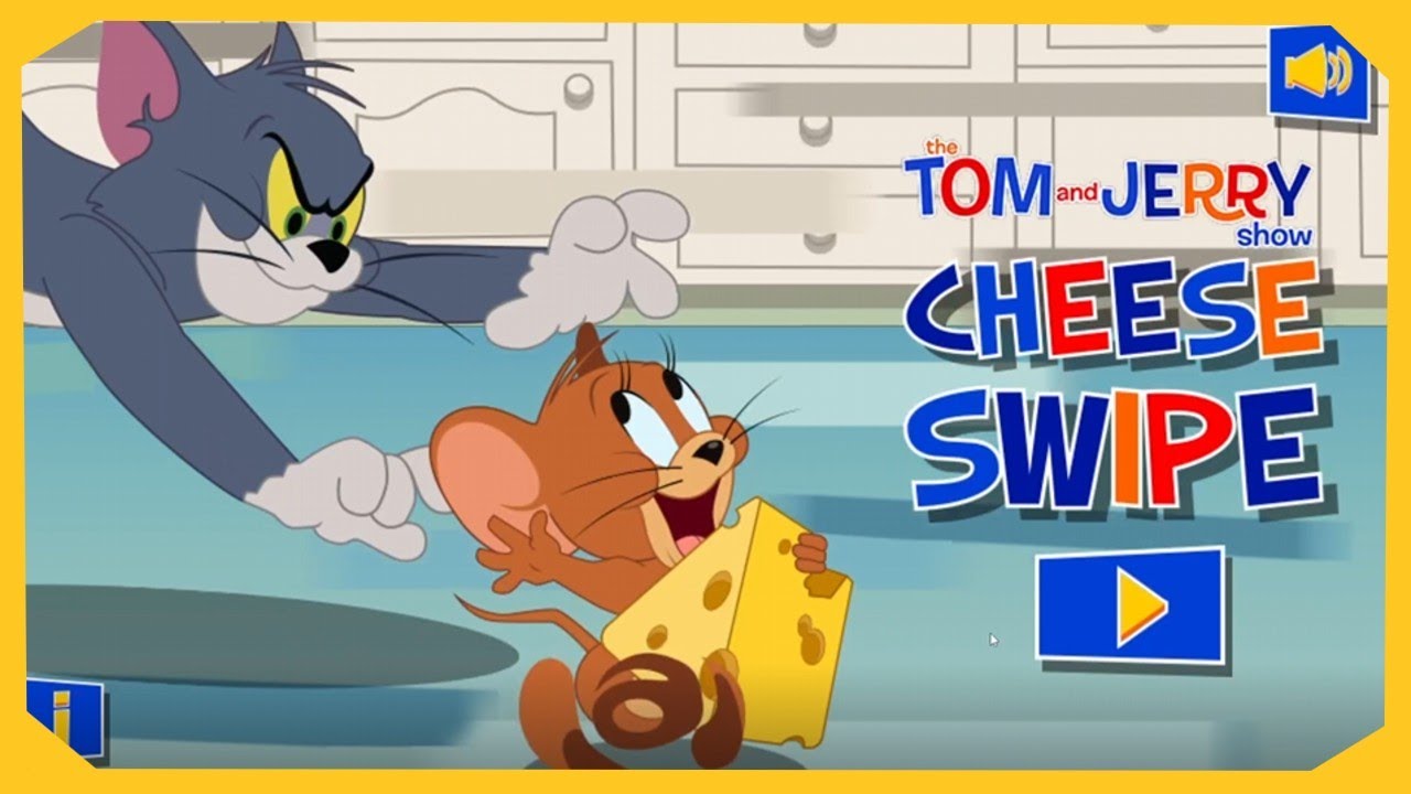 Tom & Jerry: Cheese Swipe Gameplay (Browser Game)