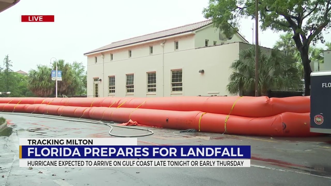 Florida prepares for Hurricane Milton to make landfall - YouTube