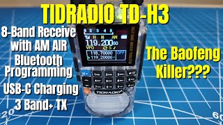 Tidradio TD-H3 the Baofeng killer? GMRS HAM Prepper Radio