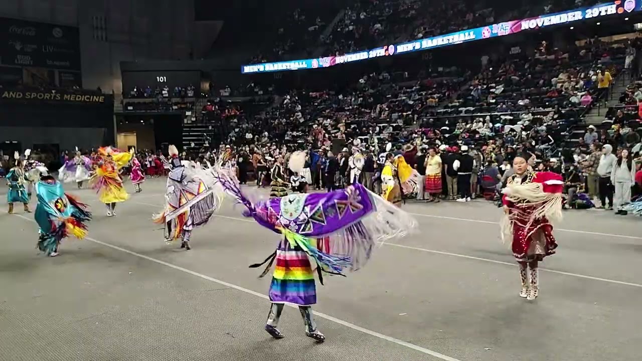 Jr Women's Fancy | Black Hills Powwow 2025 | SNL (Group 01)