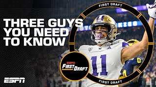 Mel Kiper's Three Late Round Guys you NEED to know | First Draft 🏈
