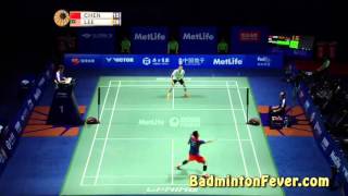 Badminton Highlights - Thaihot China Open 2015 -  MS Finals Chen long vs Lee Chong Wei by Badminton Highlights and Crazy Shots 64,479 views 8 years ago 8 minutes, 36 seconds
