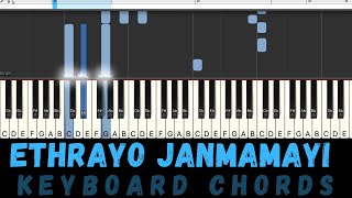 Ethrayo Janmamayi | Keyboard Chords | Summer in Bethlehem