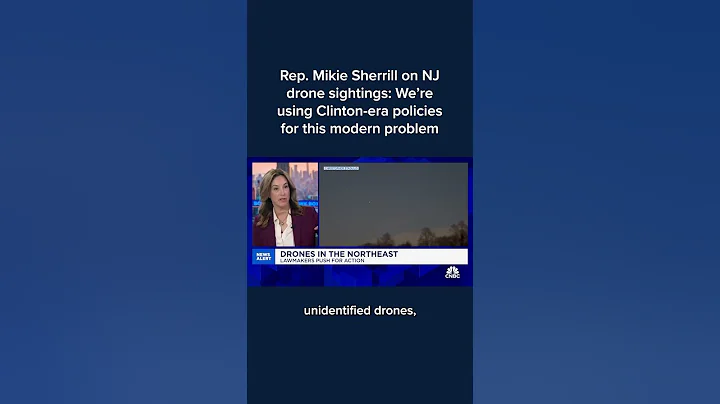 Rep. Mikie Sherrill on NJ drone sightings: We're using Clinton-era policies for this modern problem