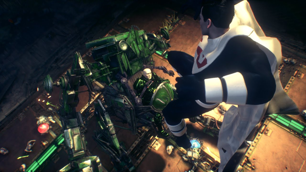 Lord Superman VS Lex Luthor - Batman: Arkham Knight - YouTube