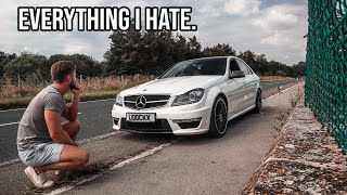 Everything I HATE about my C63 AMG 6.3 V8!