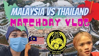 MALAYSIA VS THAILAND | MATCHDAY VLOG | STADIUM BUKIT JALIL | KUALA LUMPUR | ULTRAS MALAYA