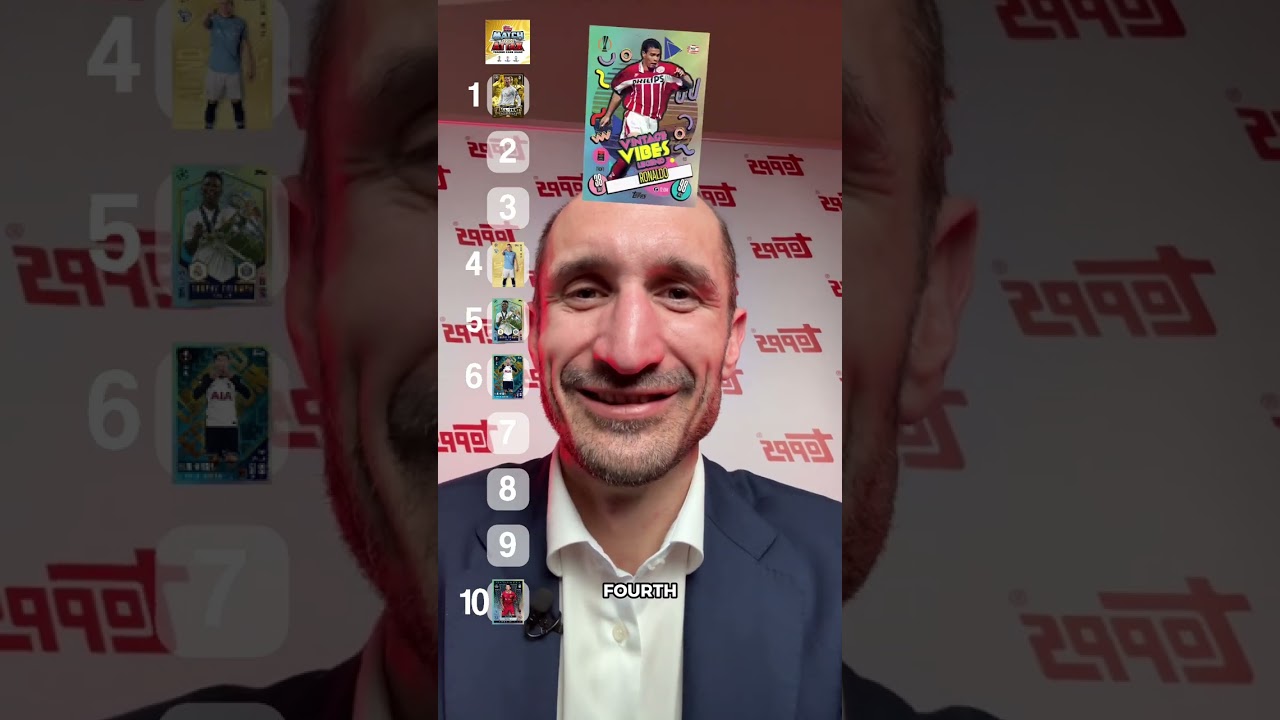 Italian LEGEND Giorgio Chiellini Blind Ranks the Best 