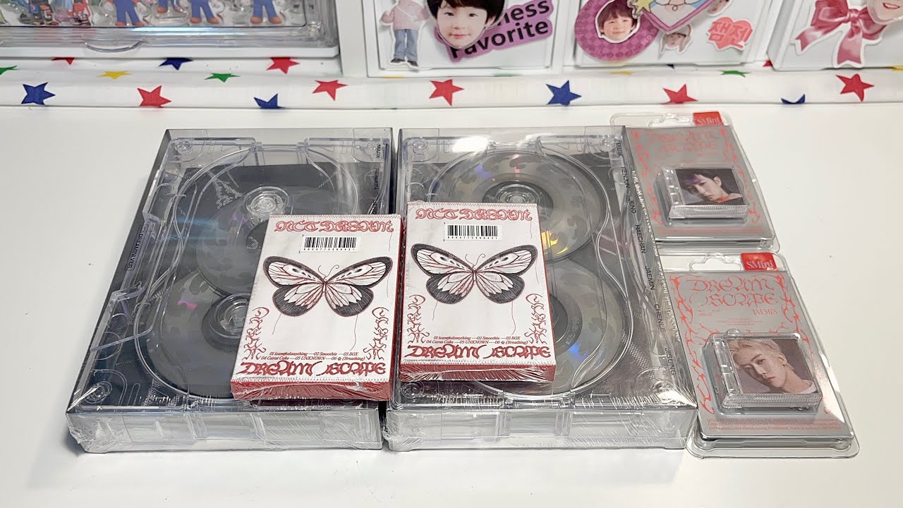 แกะอัลบั้มกัน✨ | NCT DREAM DREAM( )SCAPE' (Smini Ver., Qr Ver. & DREAMini Ver.)