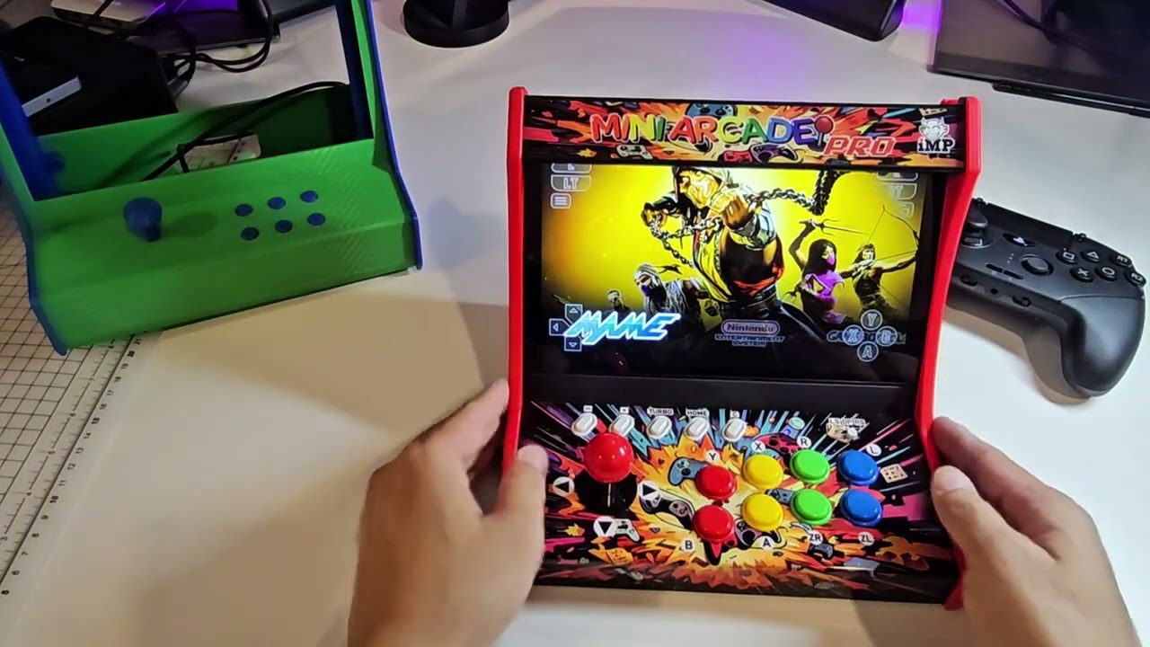 Make Your Own Mini Arcade -  Mod Mini Arcade Pro - Switch 2 , 1 - Bartop Arcade #retrogaming