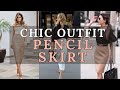 Chic Pencil Skirt Outfits | Fashion Inspiration & Styling Tips | 2024 Fashion Trends