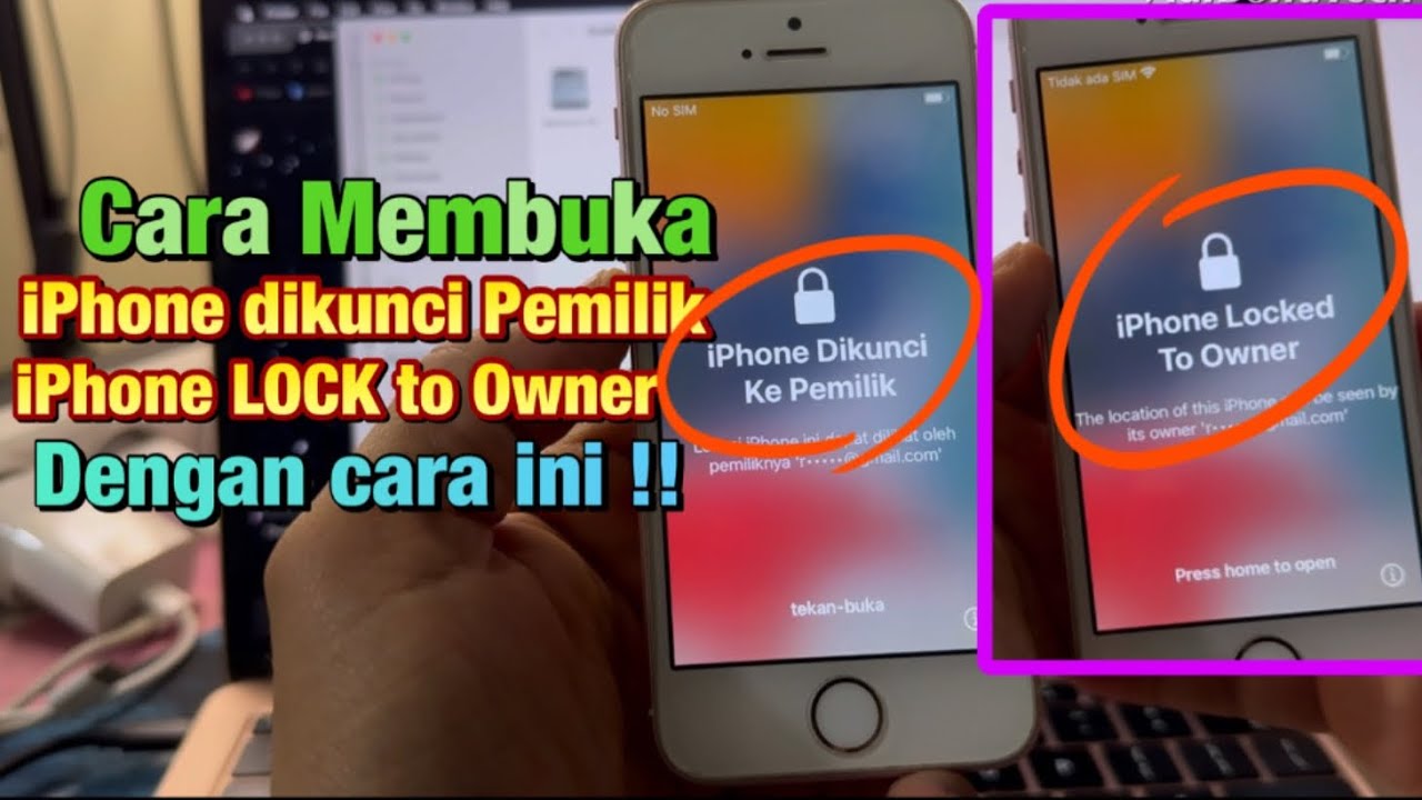 Cara mengatasi iphone dikunci ke pemilik youtube